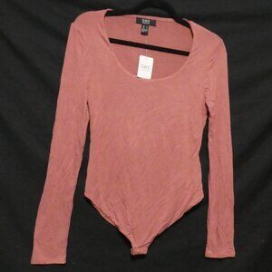 SWS ESSENTIALS | large | Long Sleeve Scoop Neck Bodysuit | NWT